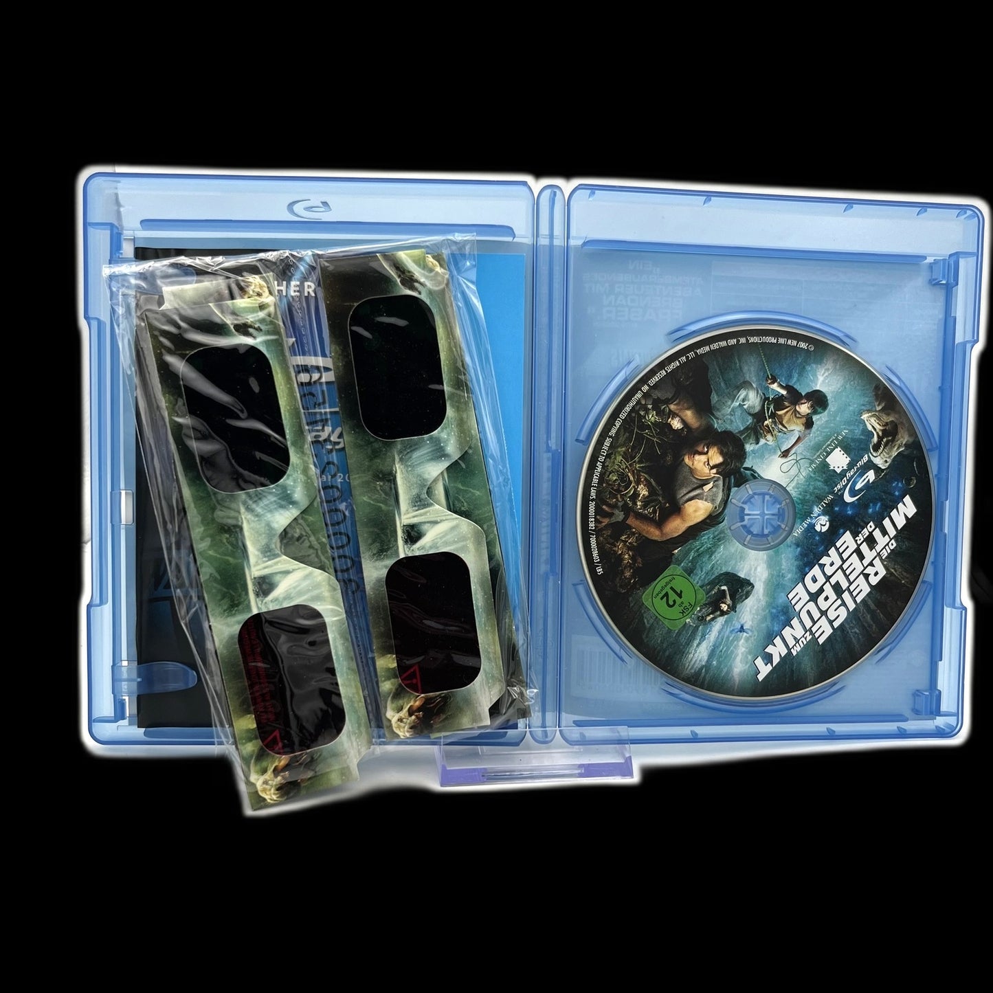 Die Reise zum Mittelpunkt der Erde - Inklusive 3D-Brillen - Blu-Ray - Gebraucht