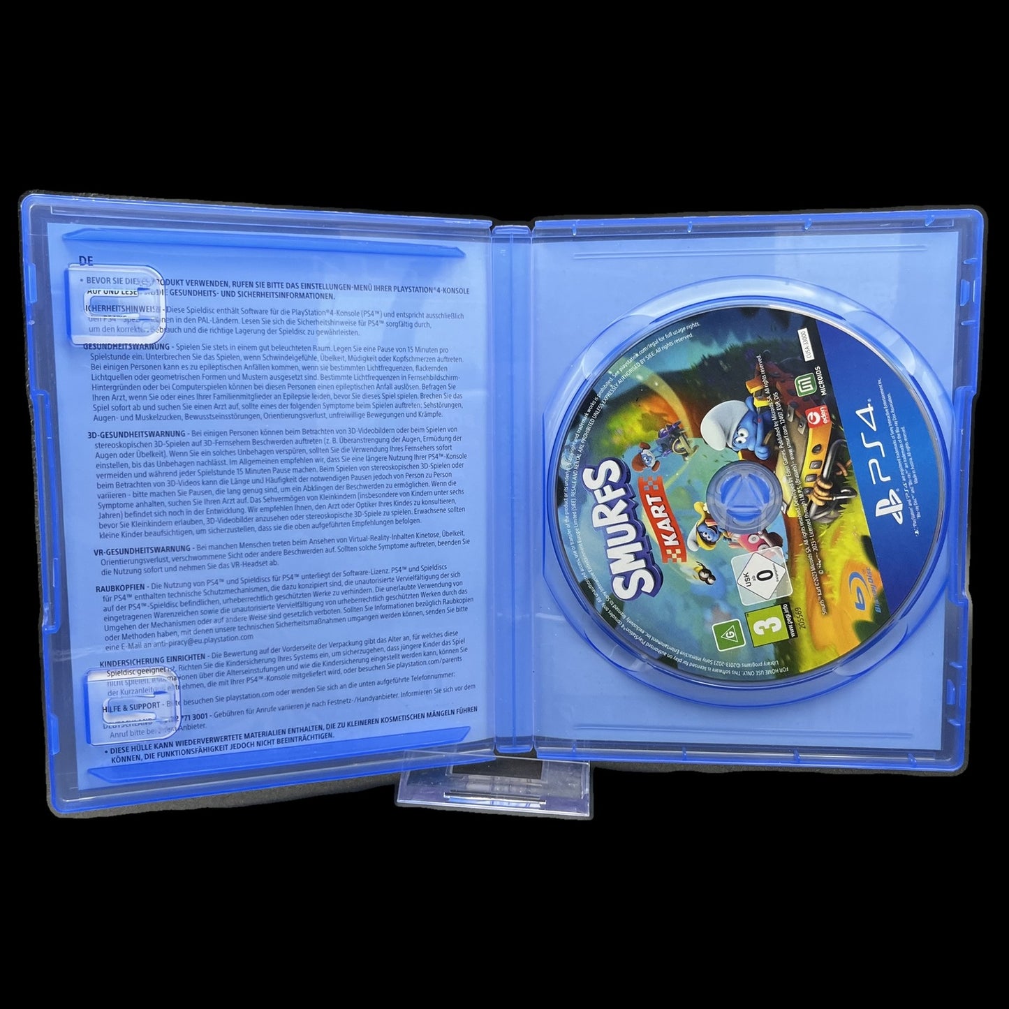 Die Schlümpfe Kart - Playstation 4 - Complete in Box - PAL - deutsch - Gebraucht
