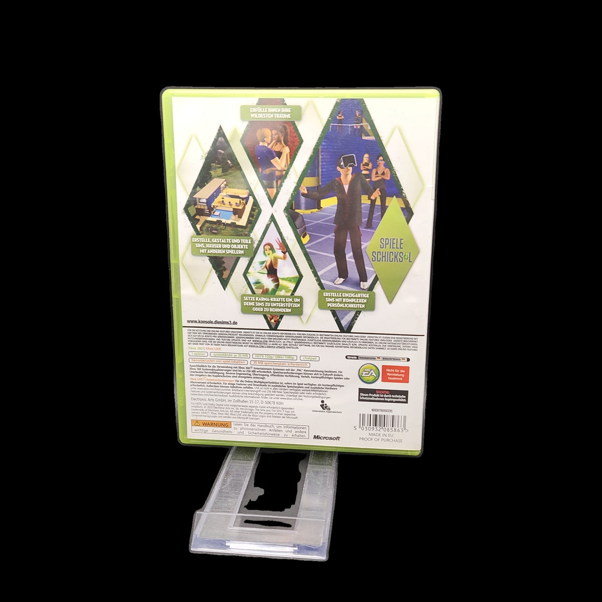 Die Sims 3 - Xbox 360 - CiB - PAL - deutsch - Simulation - Gebraucht