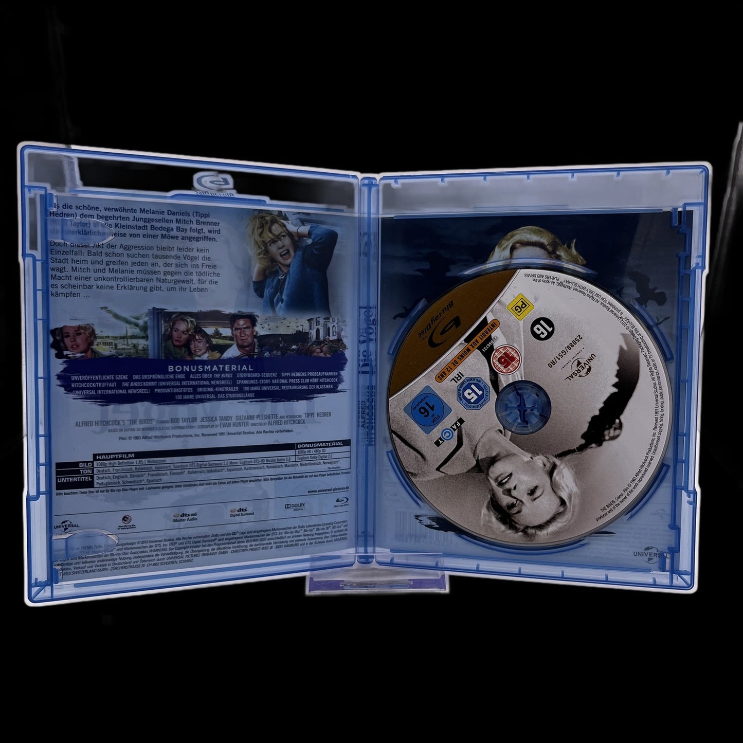 Die Vögel - Alfred Hitchcock - Blu-Ray - Top Zustand