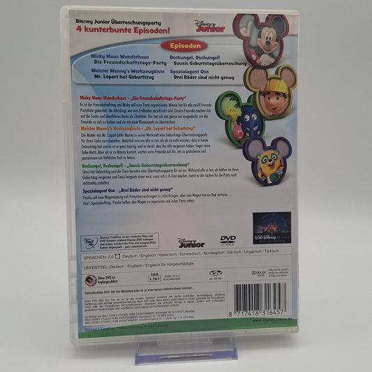 Disney Junior Überraschungsparty - Micky Maus - DVD - Zustand Sehr Gut