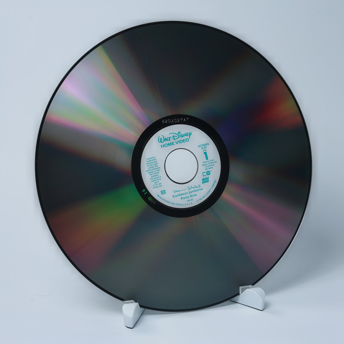 Disney Sebastian's Live Music Celebrations - LaserDisc - Zustand Sehr Gut