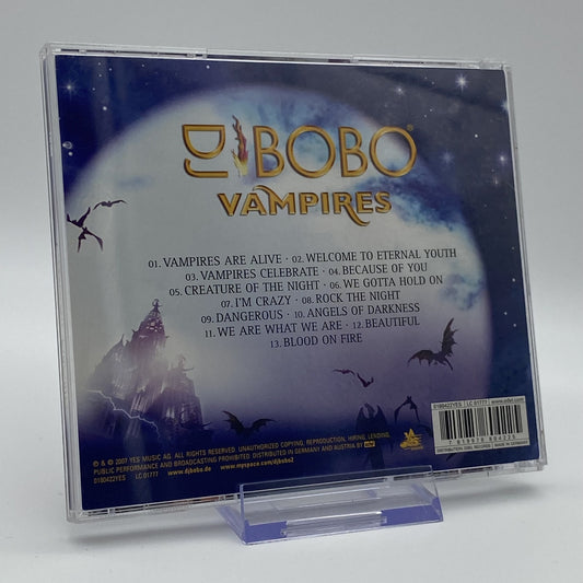 DJ BoBo - Vampires - Musik-CD - Album - Produktionsjahr 2007 - Gebraucht