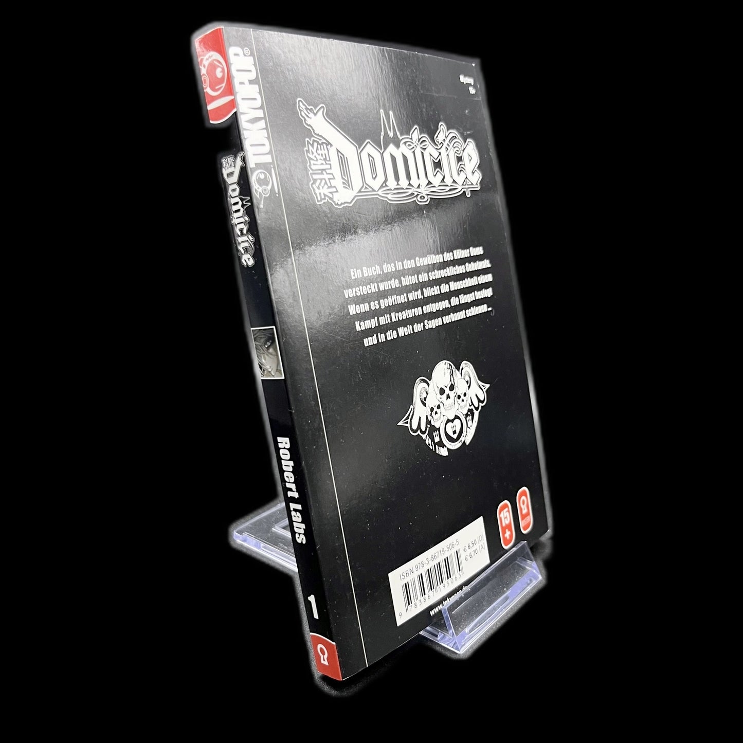 Domicice - Band 1 - Tokyopop - Deutsch - Robert Labs - Manga - Mystery