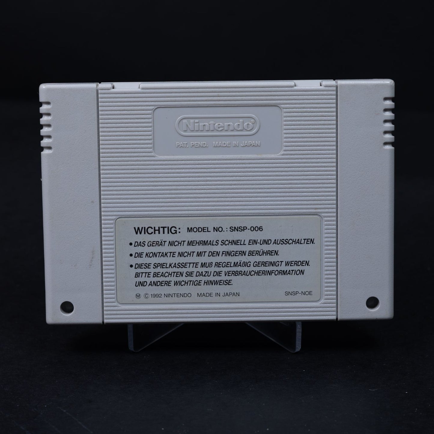 Donkey Kong Country - Super Nintendo - SNES - PAL - SNSP - 8X NOE - Zustand Gut