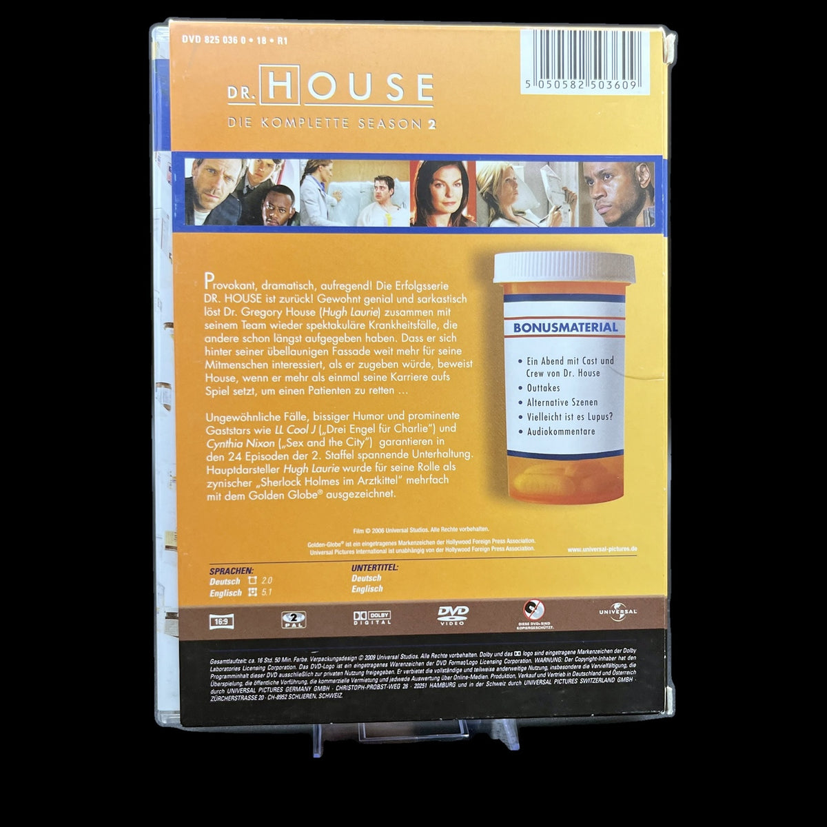 Dr. House - Staffel 2 - Drama - DVD - Fernsehserie - Mysterium - Gebraucht