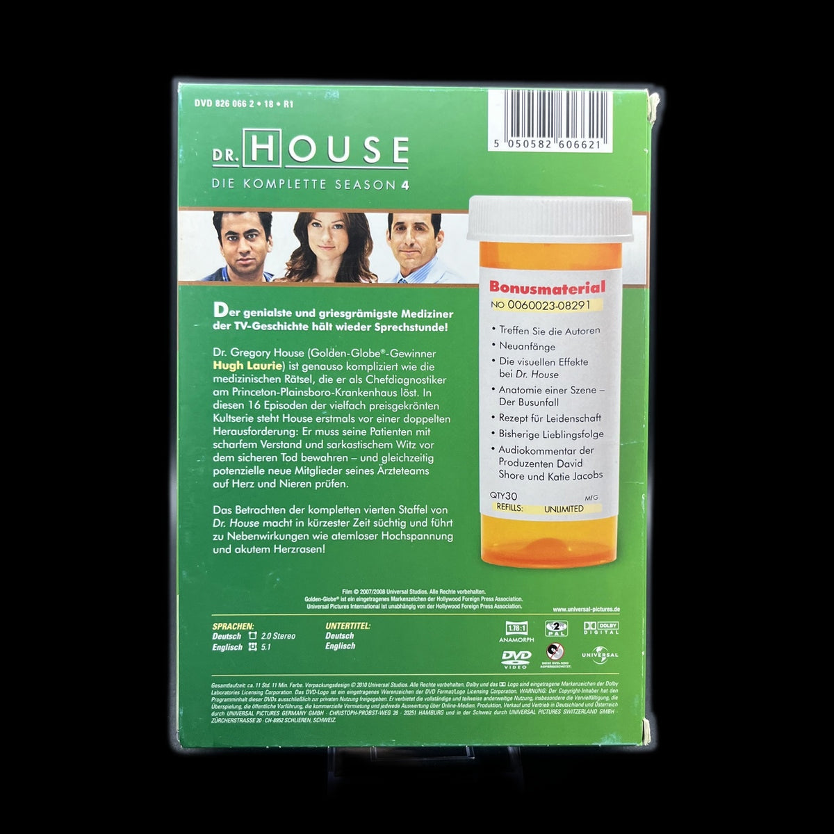 Dr. House - Staffel 4 - Drama - DVD - Fernsehserie - Mysterium - Gebraucht