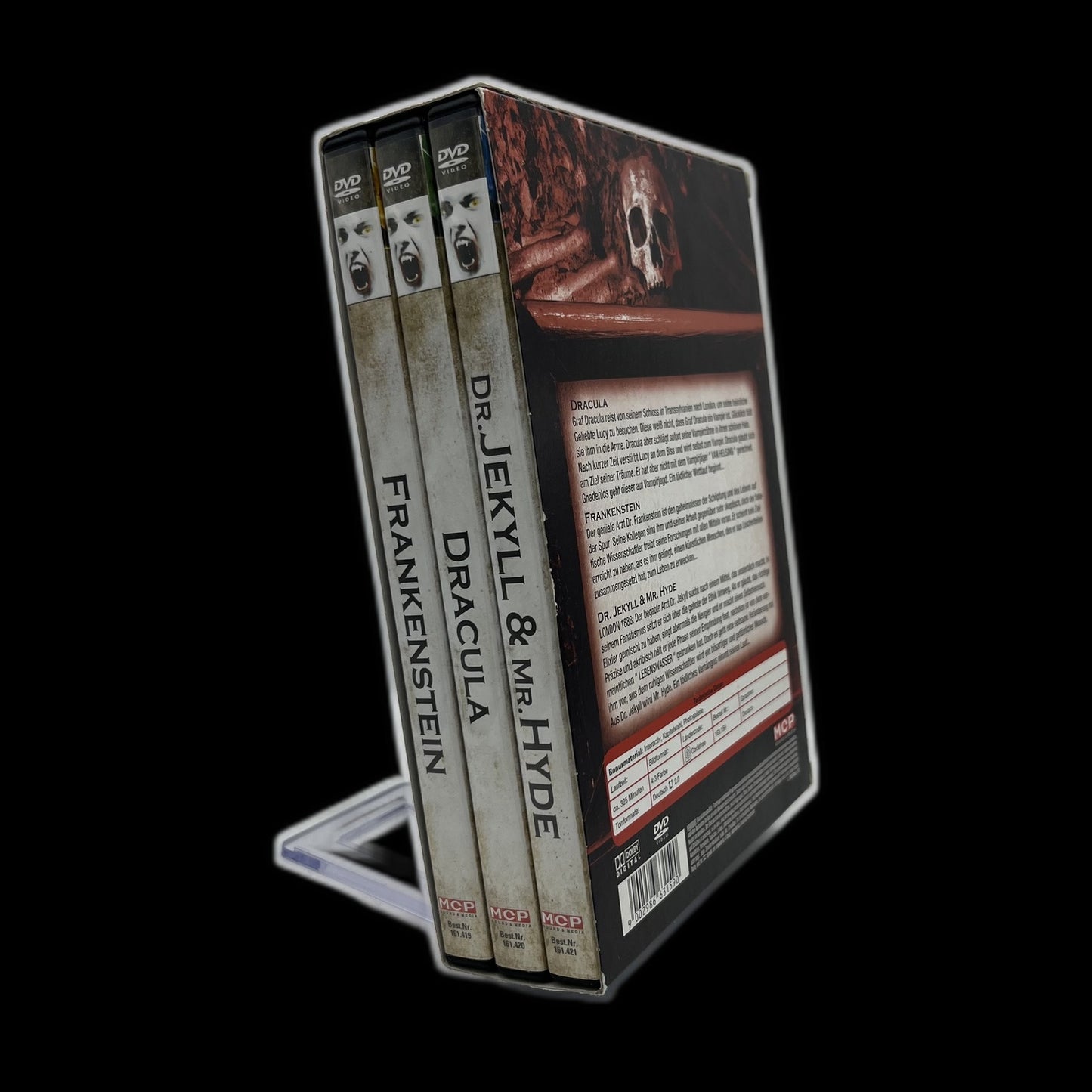 Dracula - Frankenstein - Dr. Jekyll & Mr. Hyde - Monster Box - DVD - Gebraucht