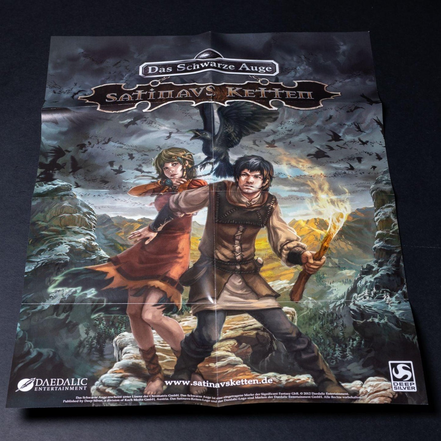 DSA Das Schwarze Auge - Satinavs Ketten - PC Spiel Big Box - CiB - Zustand Gut