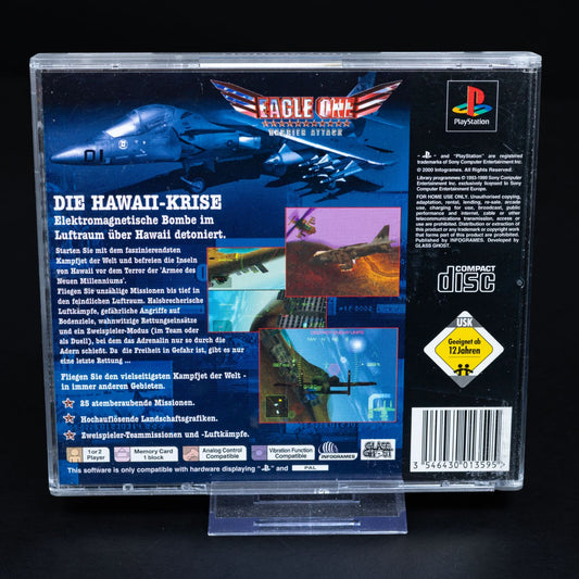 Eagle One: Harrier Attack - Playstation PS1 Spiel - CiB - PAL - Zustand Gut