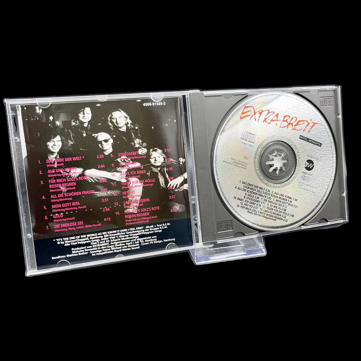 Extra-Breit - Hotel Monopol - 1993 - Rock - CD - Mit Hildegard Knef - Gebraucht
