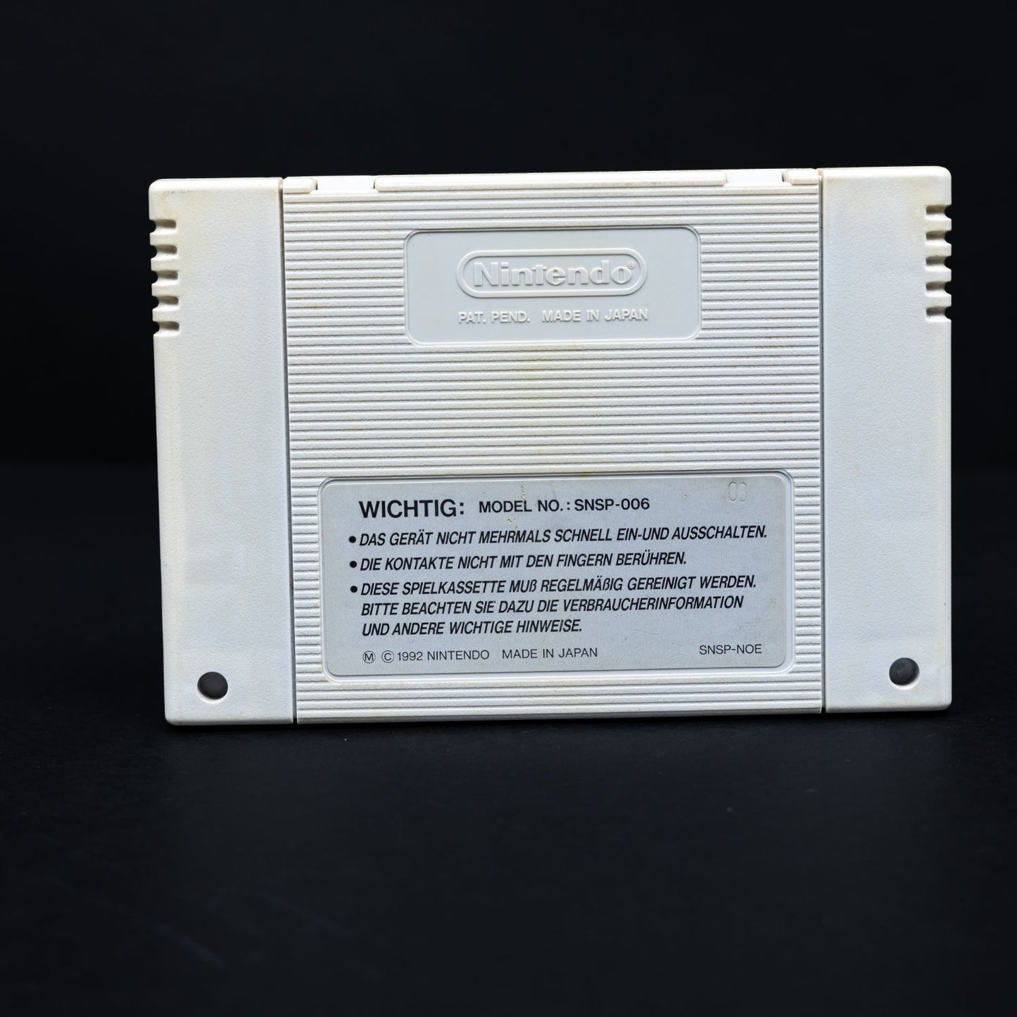 F-Zero - Super Nintendo (SNES) Spiel - PAL/DE - Nur Modul - Zustand Gut