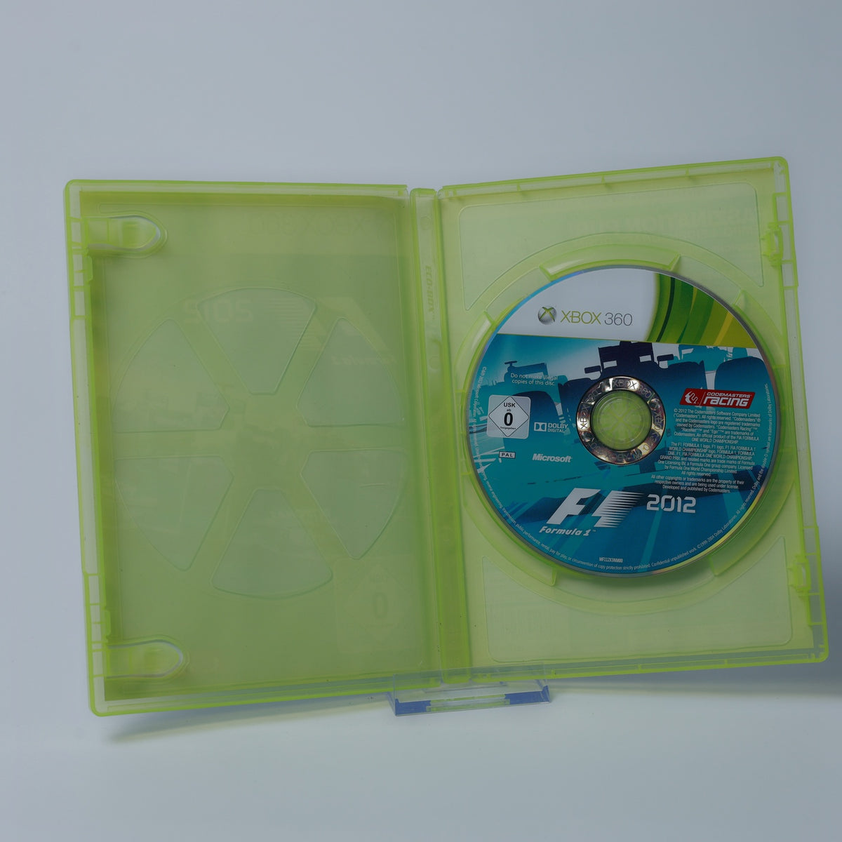 F1 2012 - Xbox 360 Spiel - Nur CD - PAL - Zustand Okay