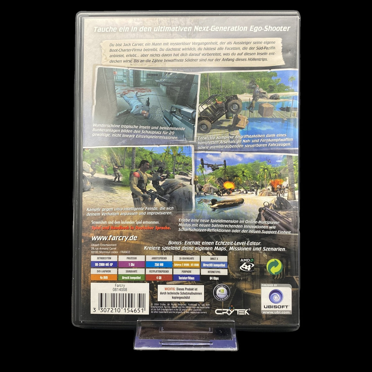 Far Cry - PC - Ego-Shooter - 2004 - Ubisoft - deutsch - CiB - Gebraucht