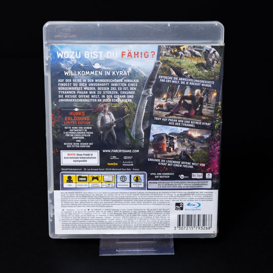 Farcry 4 Limited Edition - Playstation 3 PS3 Spiel - PAL - CiB - Zustand Gut