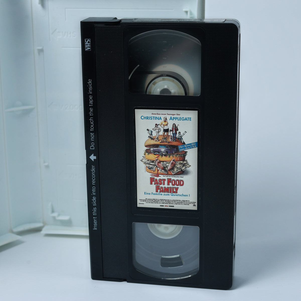 Fast Food Family - Christina Applegate - PAL - VHS - Film - Zustand Gut
