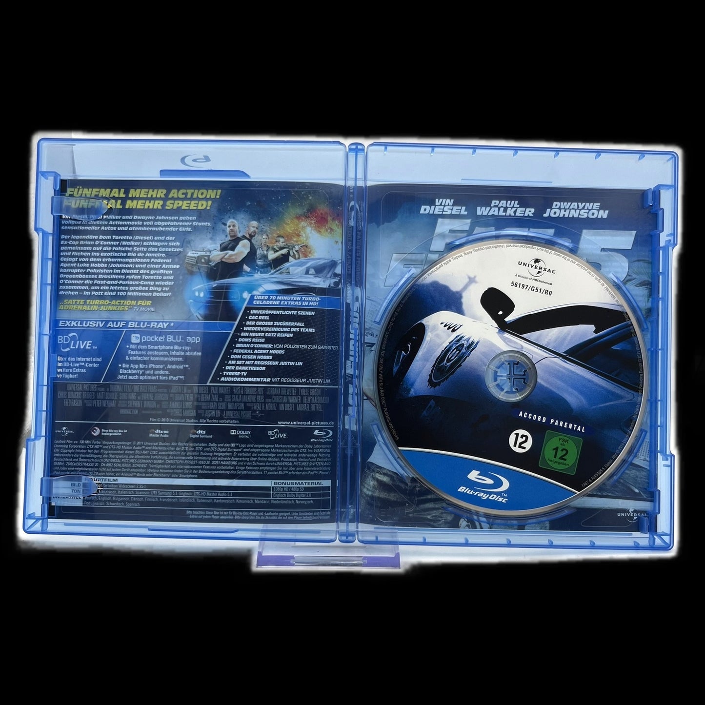 Fast & Furious 5 - Fast & Furious - Exklusiv auf Blu-ray - Blu-Ray - Gebraucht