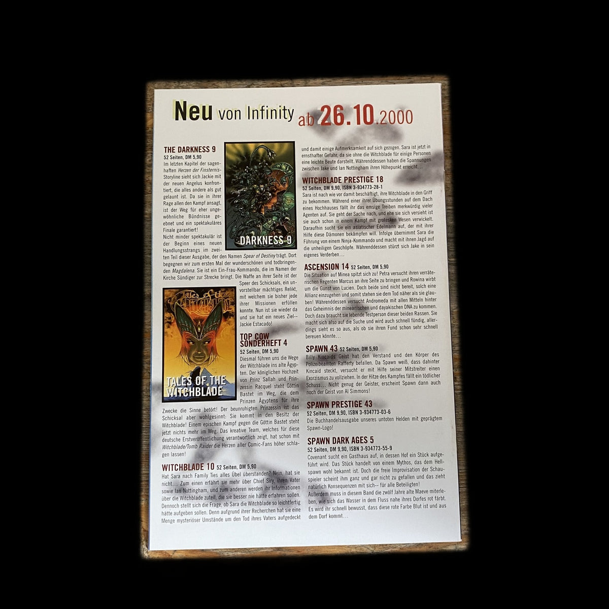 Fathom - #4 - 10/2000 - Aspen Matthews - Michael Turner - Deutsch - Sehr gut