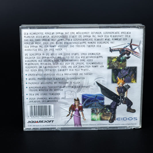 Final Fantasy VII / 7 - PC CD-ROM Spiel - Komplett mit Anleitung - Zustand Gut