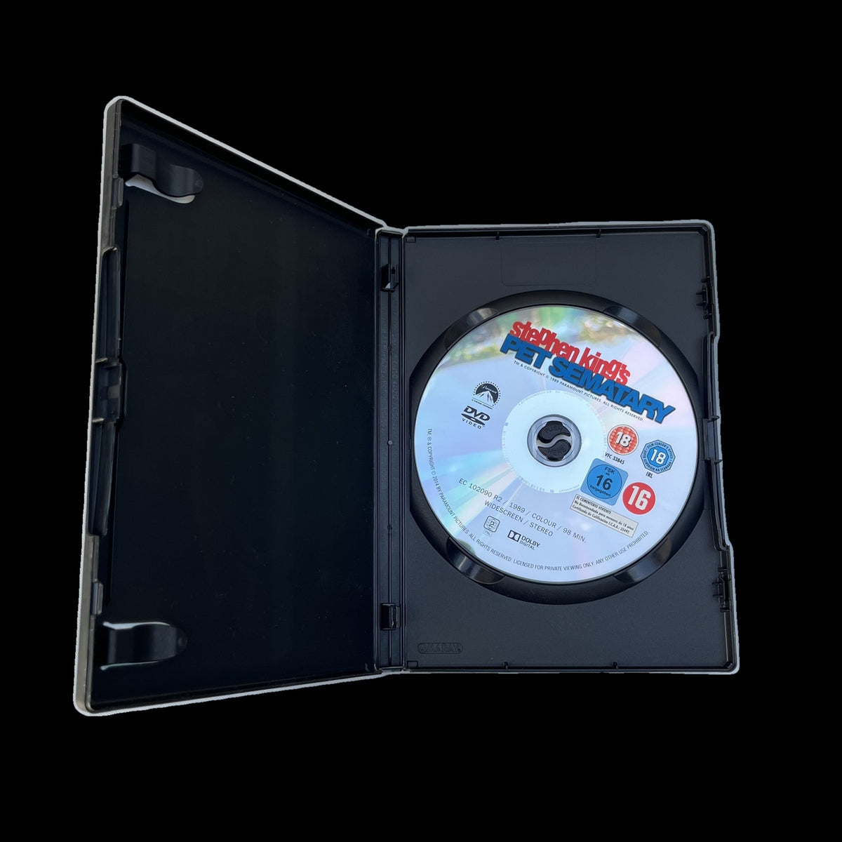 Friedhof der Kuscheltiere - Stephen King - DVD - Horror - Film - Gebraucht