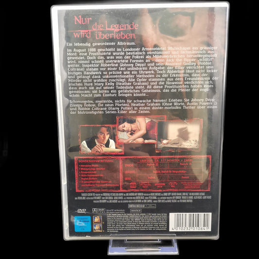 From Hell - inkl. Werbe-Flyer - Thriller & Mystery - DVD - Detektiv - Gebraucht