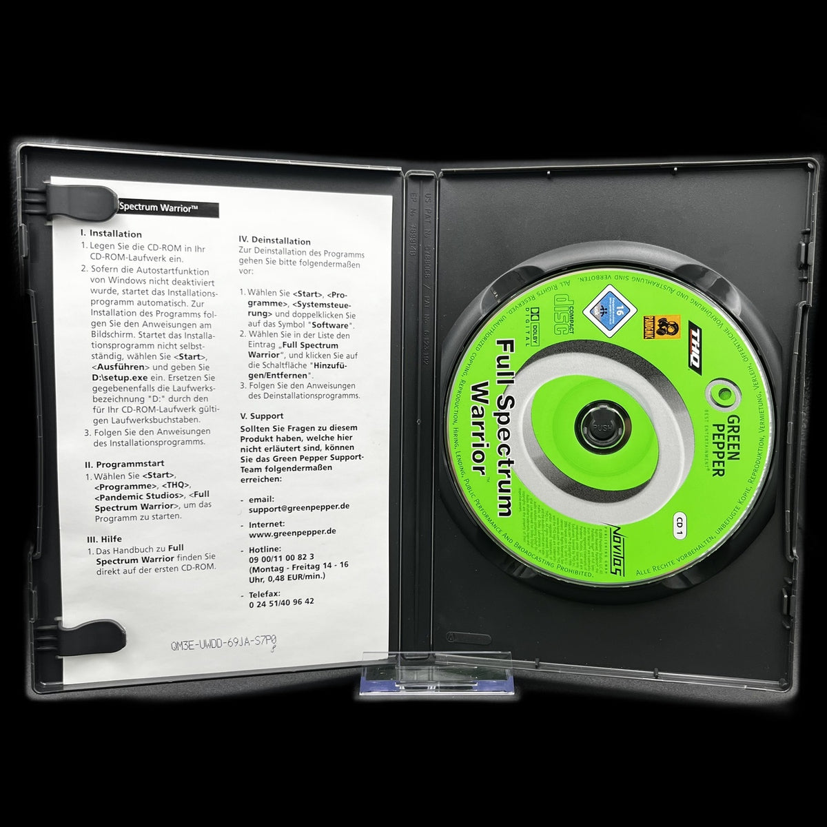 Full Spectrum Warrior - PC - Complete in Box - PAL - deutsch - Gebraucht