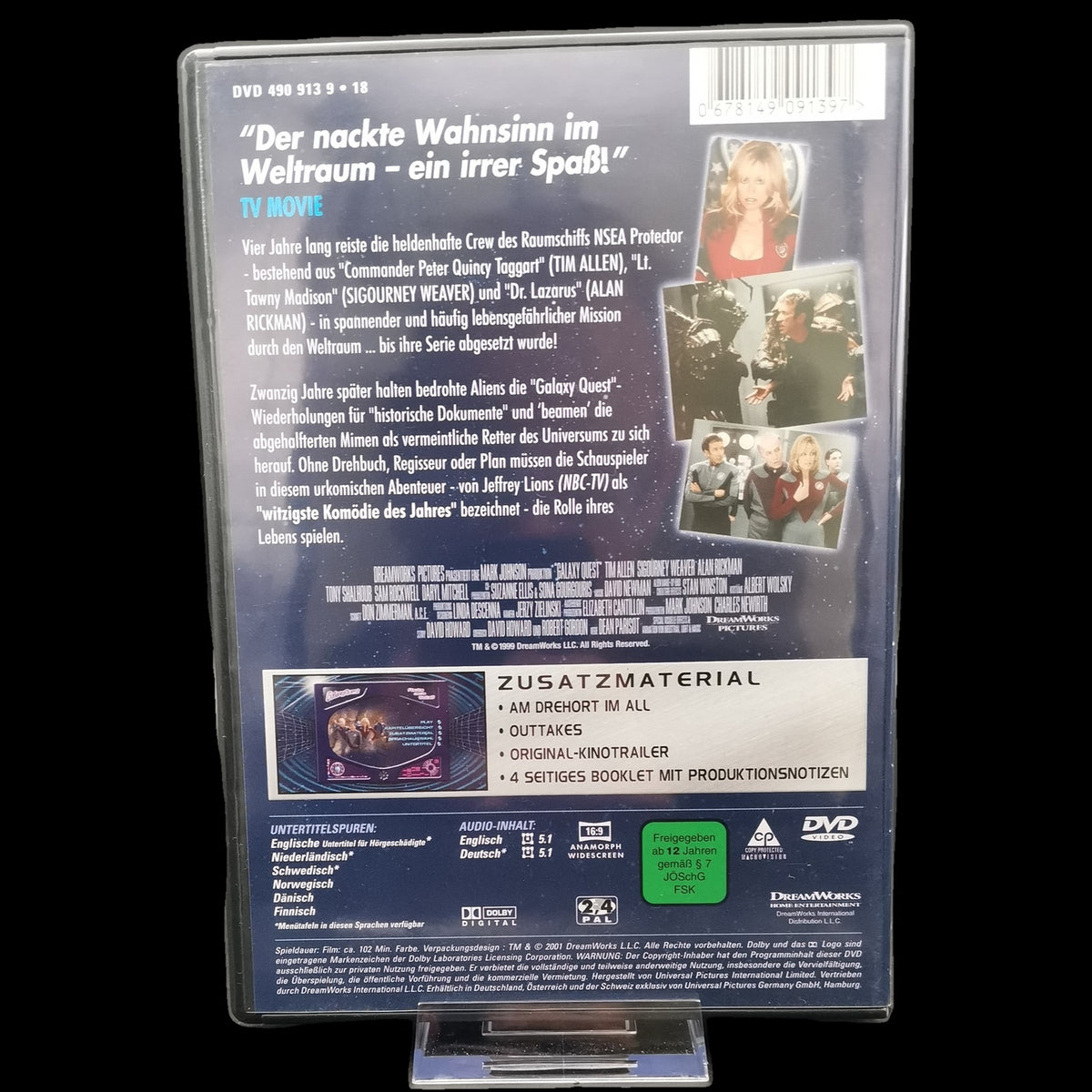 Galaxy Quest - Enthält Booklet - Sci-Fi & Fantasy - DVD - Aliens - Gebraucht