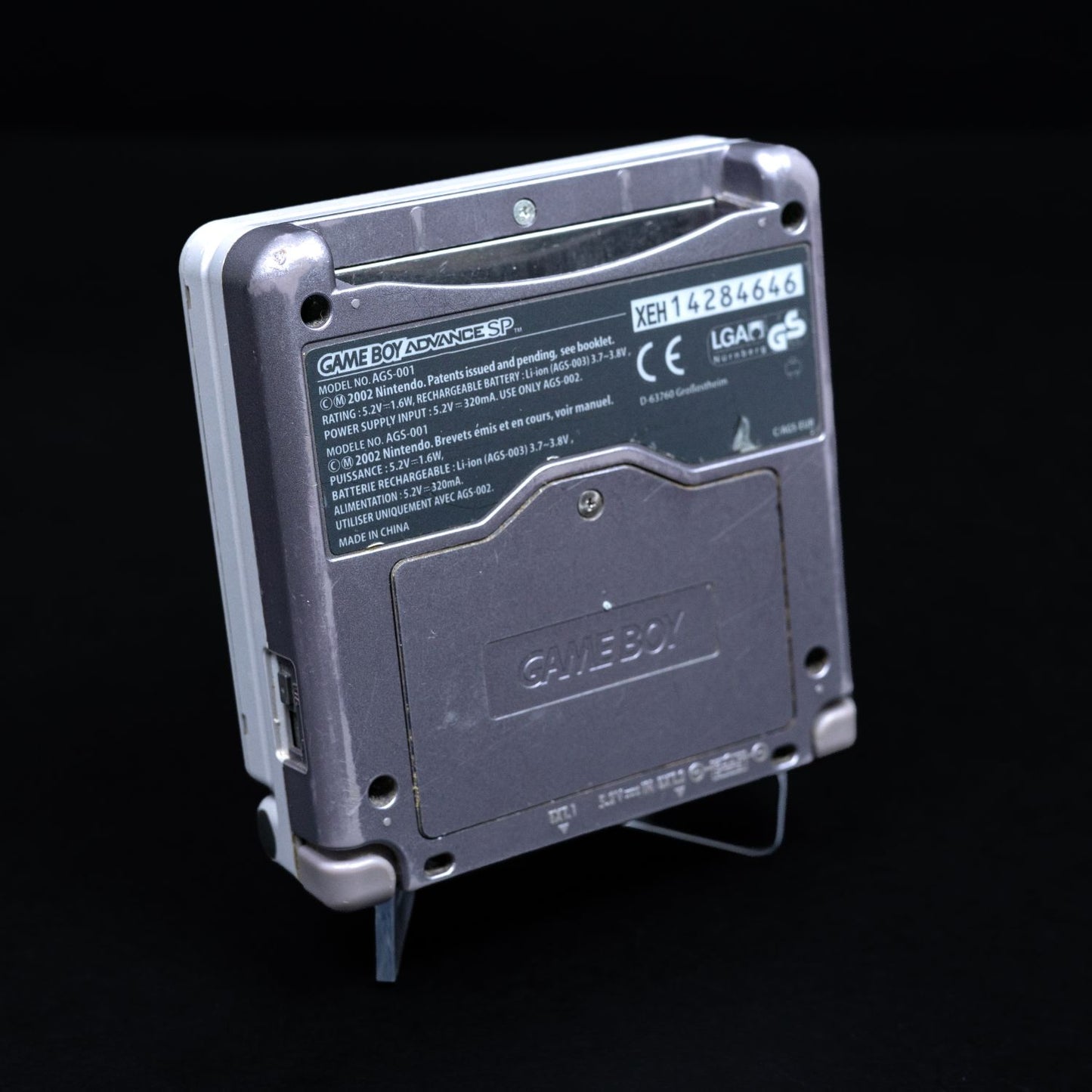 Game Boy Advance SP (AGS-001) PAL - NES-Design - Funktioniert - Zustand Gut