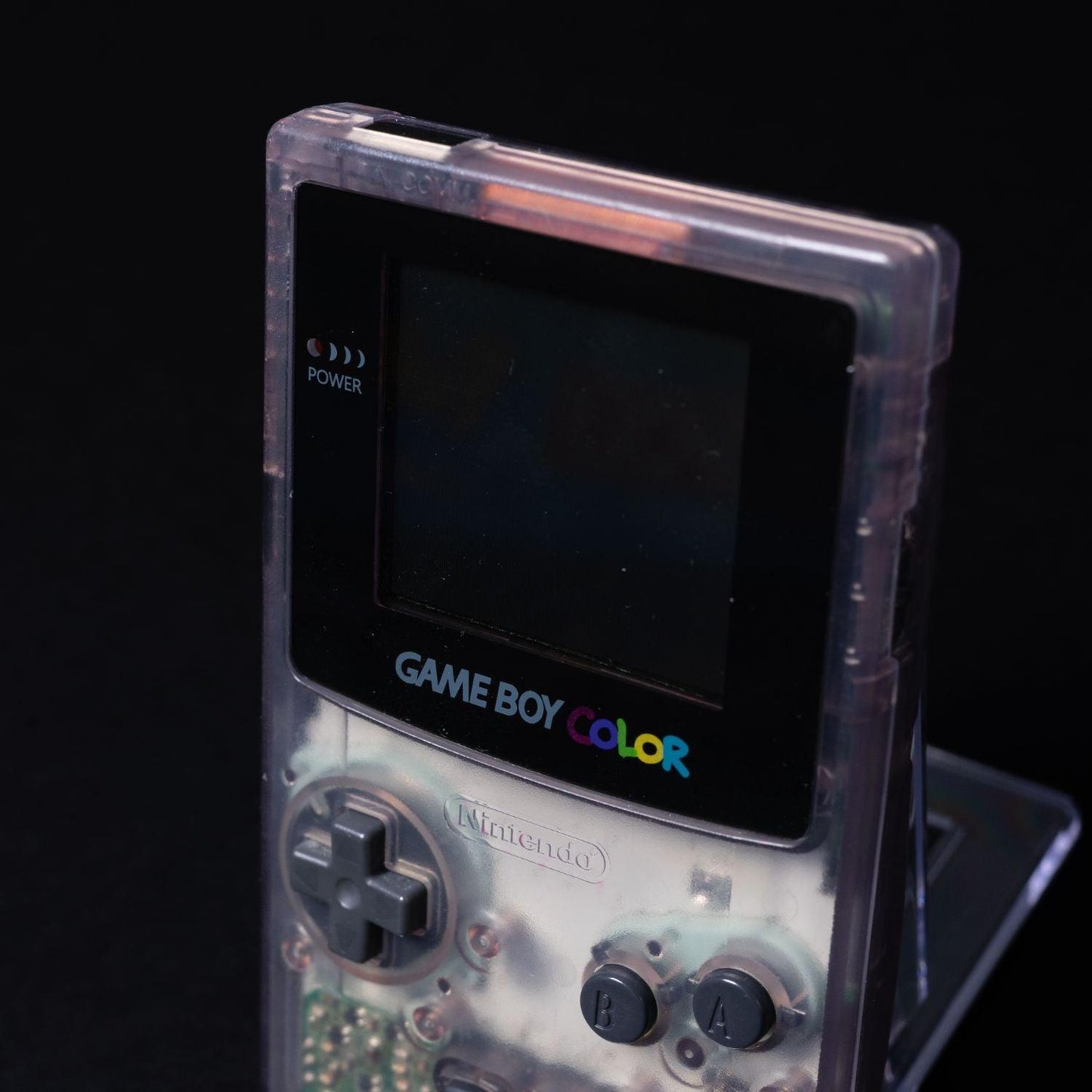 gameboy-color-modell-cgb-001-transparent-gereinigt-neues-original-display-6 - Utopia Collectibles