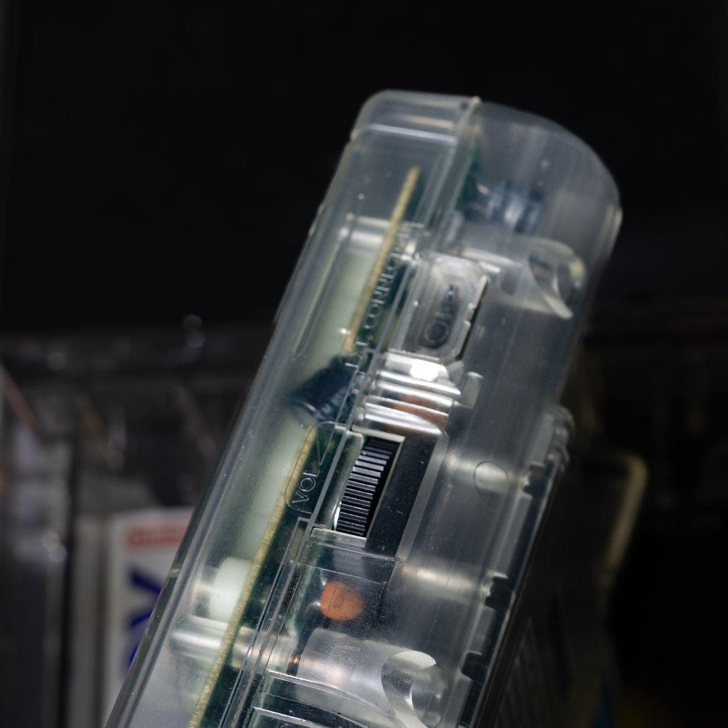 Gameboy - DMG-01 Transparent (Hip Boy) - mit Anleitung & Tragebox - Top Zustand