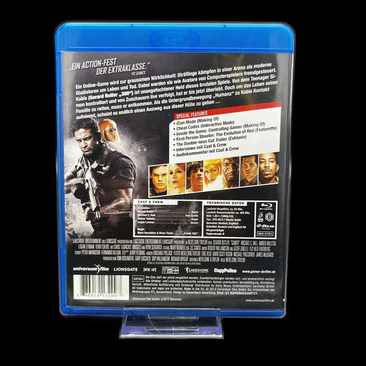 Gamer - Gerard Butler - Extended Version - Action - Blu-Ray - Top Zustand