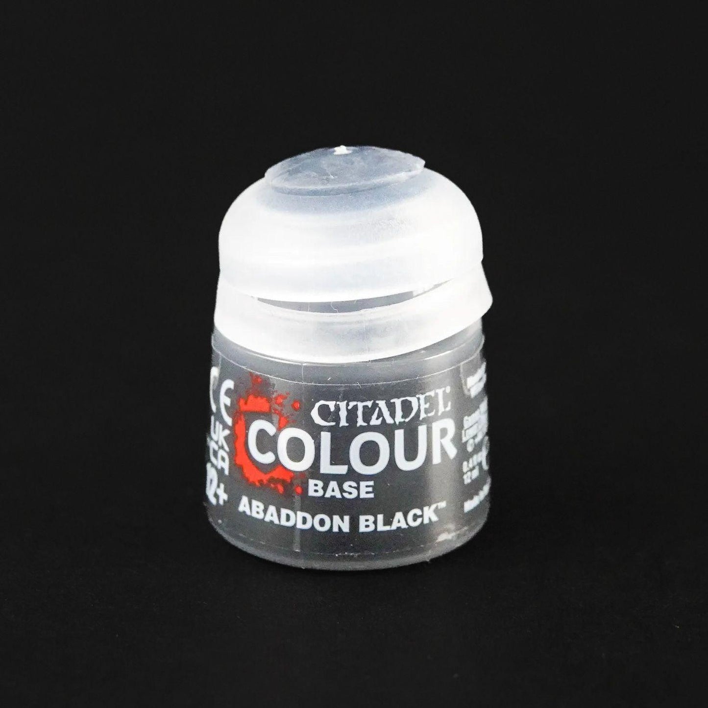 games-workshop-base-abaddon-black-12-ml-warhammer-tabletop-farbe - Utopia Collectibles
