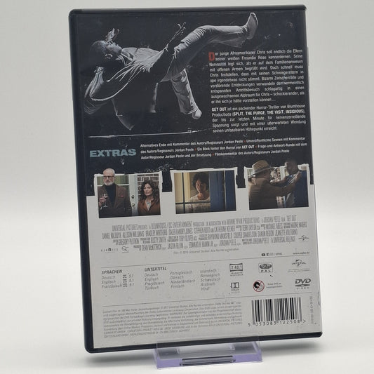 Get Out - Jordan Peele - Daniel Kaluuya - 2017 - DVD - Film - Zustand Sehr Gut