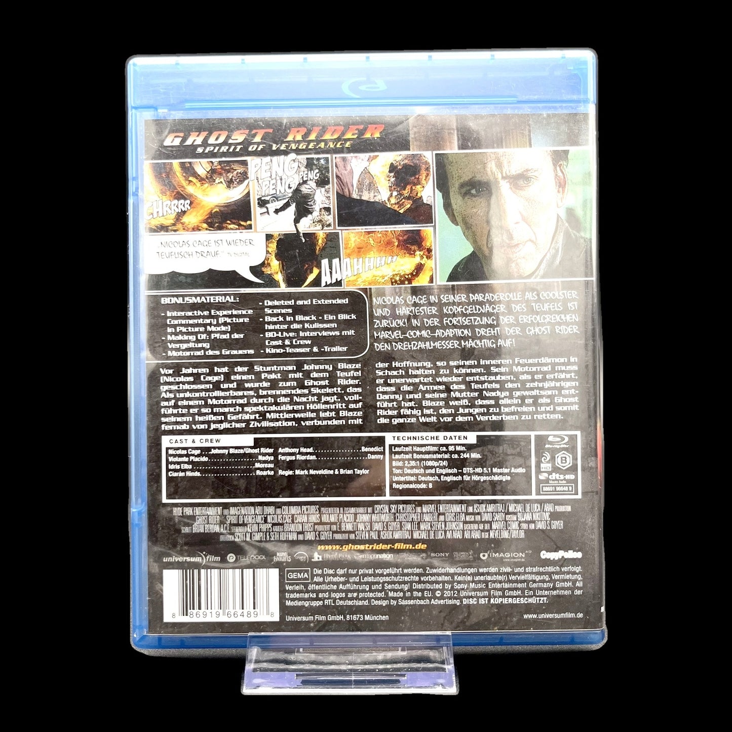 Ghost Rider: Spirit of Vengeance - Ghost Rider - Blu-Ray - Action - Gebraucht