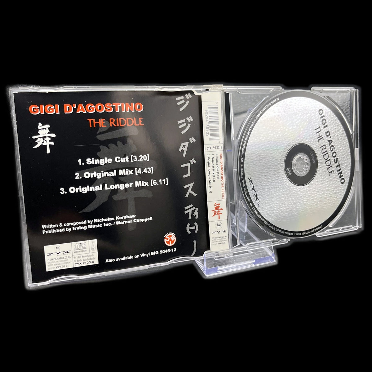Gigi D'Agostino - The Riddle - CD - Dance & Electronic - Maxi-Single - Gebraucht