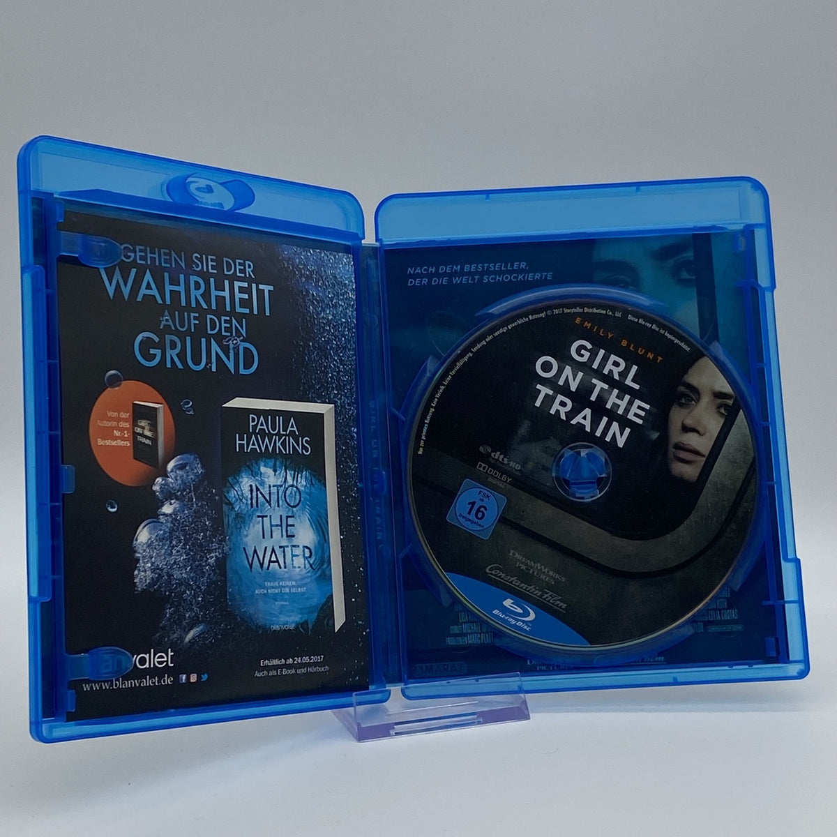 Girl on the Train - Emily Blunt - 2016 - Wendecover - Blu-Ray - Zustand Sehr Gut