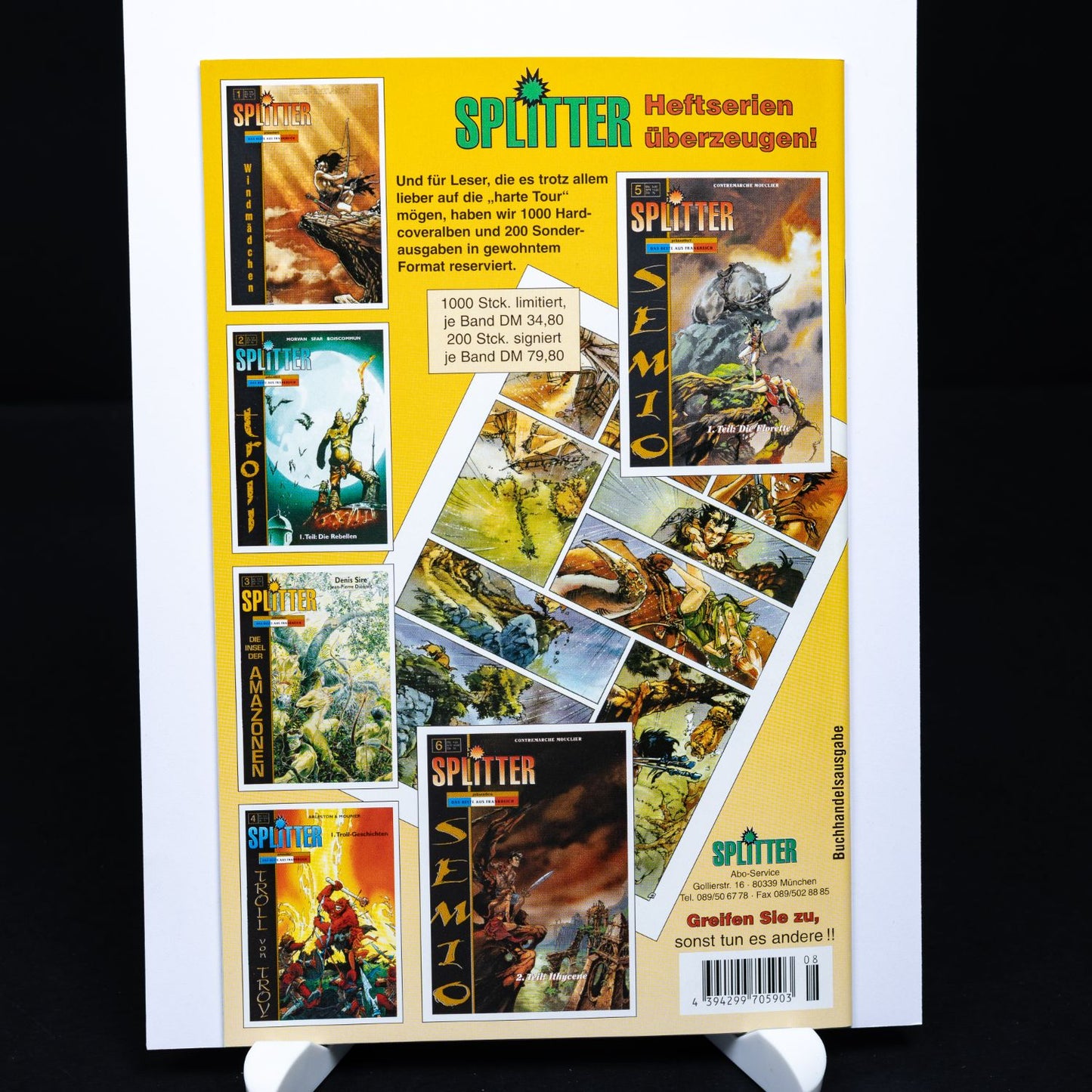 Glory - Comic #8 (1997) - Buchhandelsausgabe - Deutsch - Z 0-1