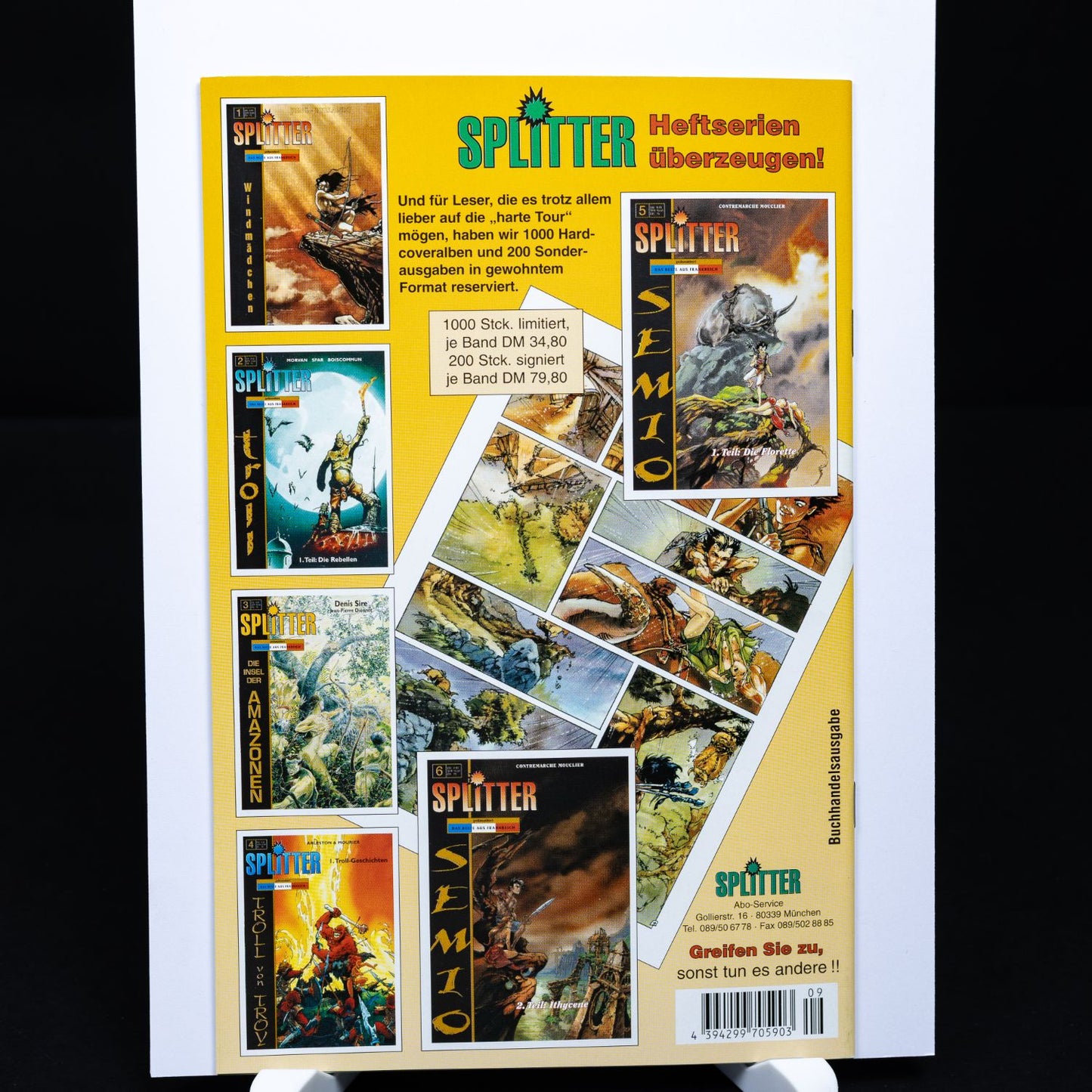 Glory - Comic #9 (1997) - Buchhandelsausgabe - Deutsch - Z 0-1