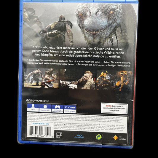 God of War - Santa Monica Studio - Sony PS4 Playstation 4 - Top Zustand