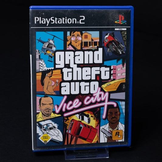 Grand Theft Auto GTA Vice City - Playstation PS2 - CiB - PAL Deutsch - Gebraucht