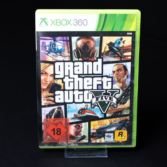 Grand Theft Auto V GTA 5 - XBOX 360 - CiB Komplett - PAL - Deutsch - Zustand Gut