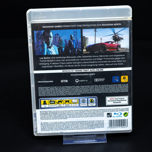 Grand Theft Auto V - Playstation 3 PS3 PAL Spiel - Zustand Gut