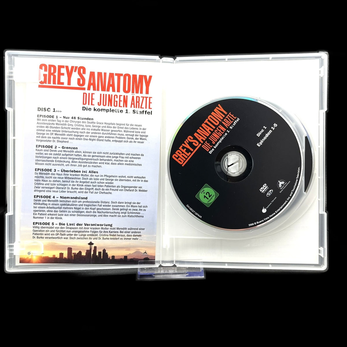 Grey's Anatomy - Staffel 1 - Drama - DVD - Fernsehserie - Seifenoper - Gebraucht