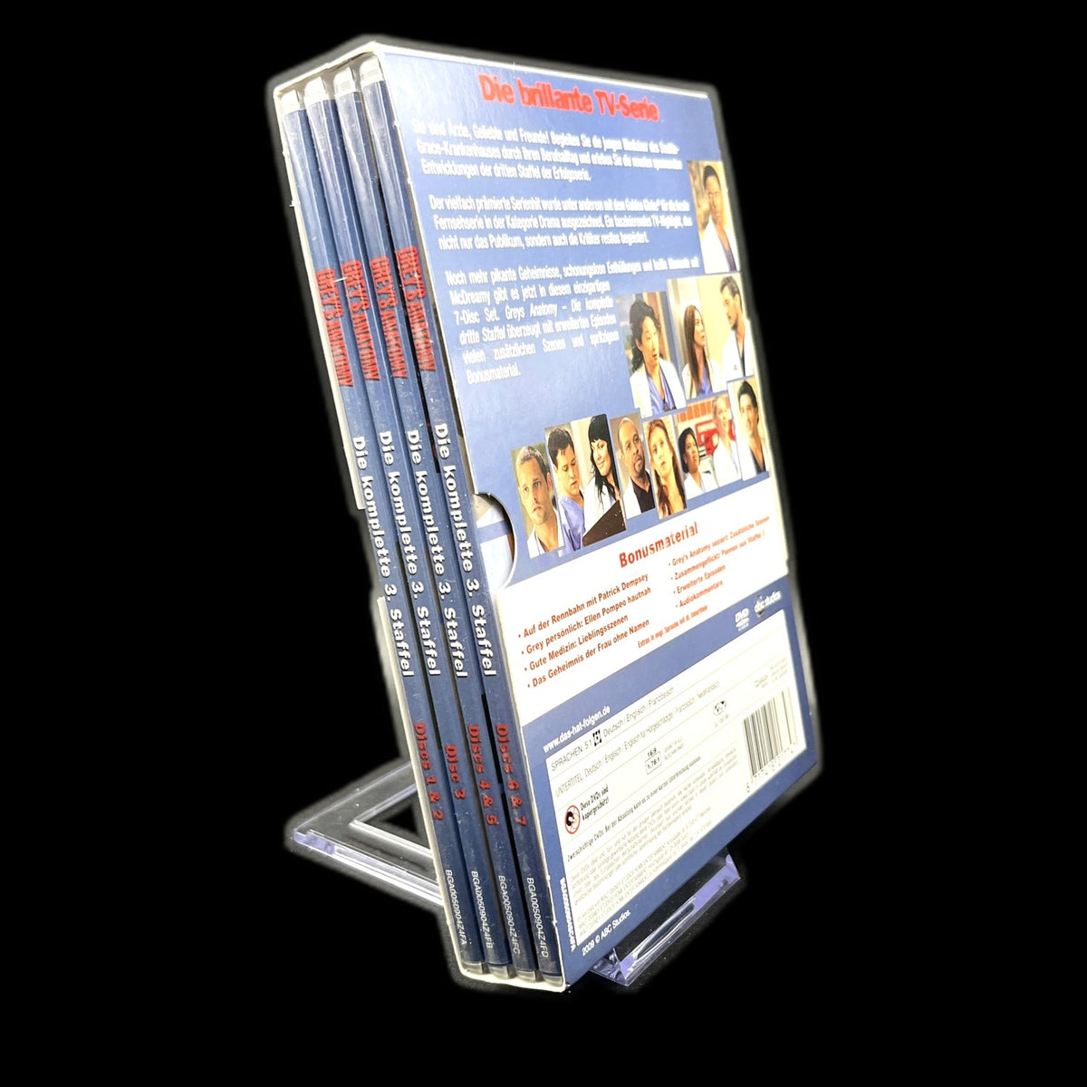 Grey's Anatomy - Staffel 3 - 7-Disc Set - Drama - DVD - Fernsehserie - Gebraucht