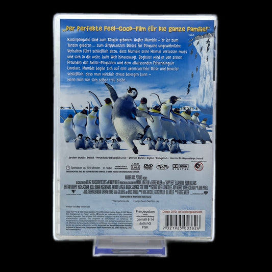 Happy Feet - Stimmen von R. Williams - H. Jackman - N. Kidman - DVD - Gebraucht