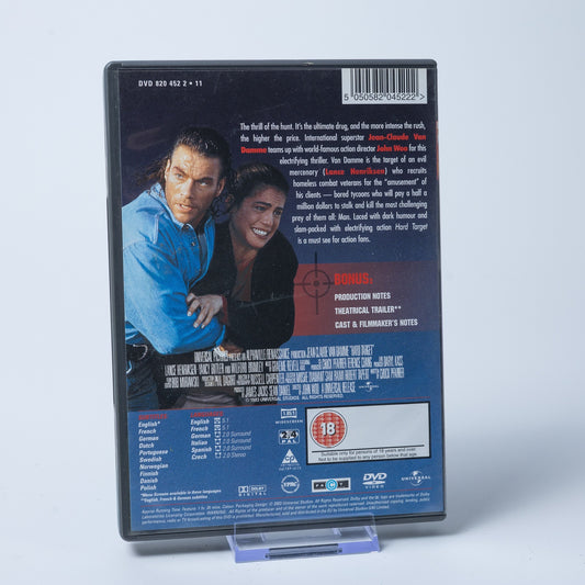 Hard Target - Mit Jean-Claude Van Damme - Regie John Woo - DVD - Gebraucht