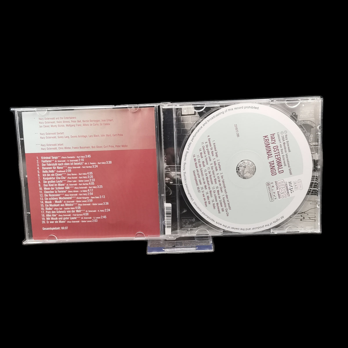 Hazy Osterwald - Kriminal Tango - 2004 - CD - Oldies - Album - Gebraucht