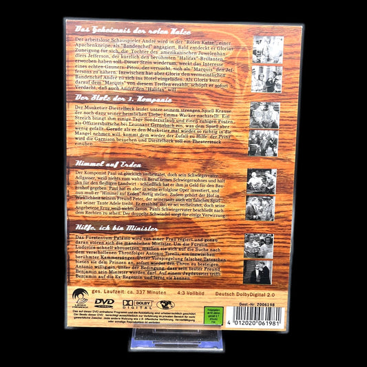 Heinz Rühmann - 4 Filme Special Edition - Holz-Box Design - DVD - Gebraucht