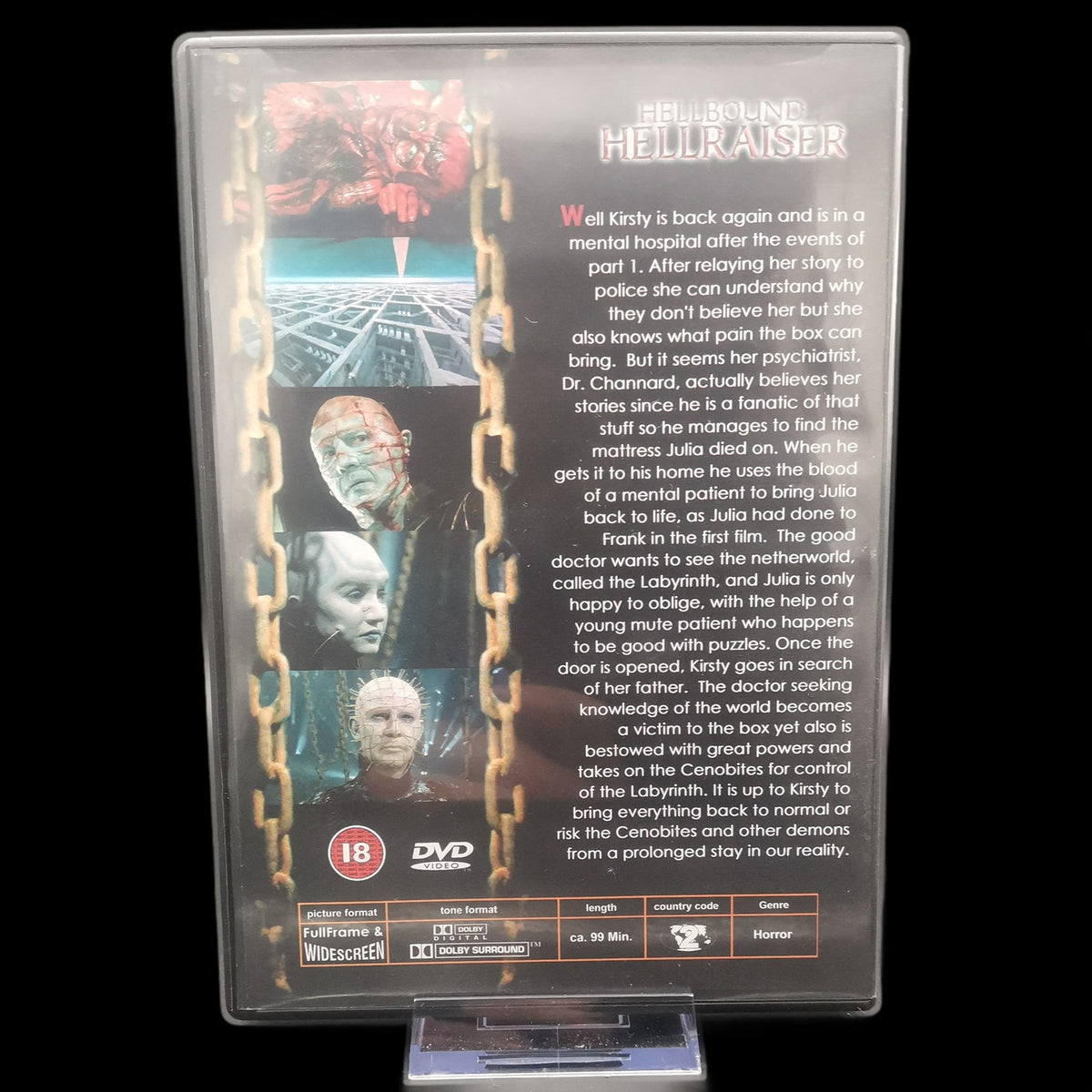 Hellbound: Hellraiser II - Hellraiser - Horror - DVD - Gore - Film - Gebraucht