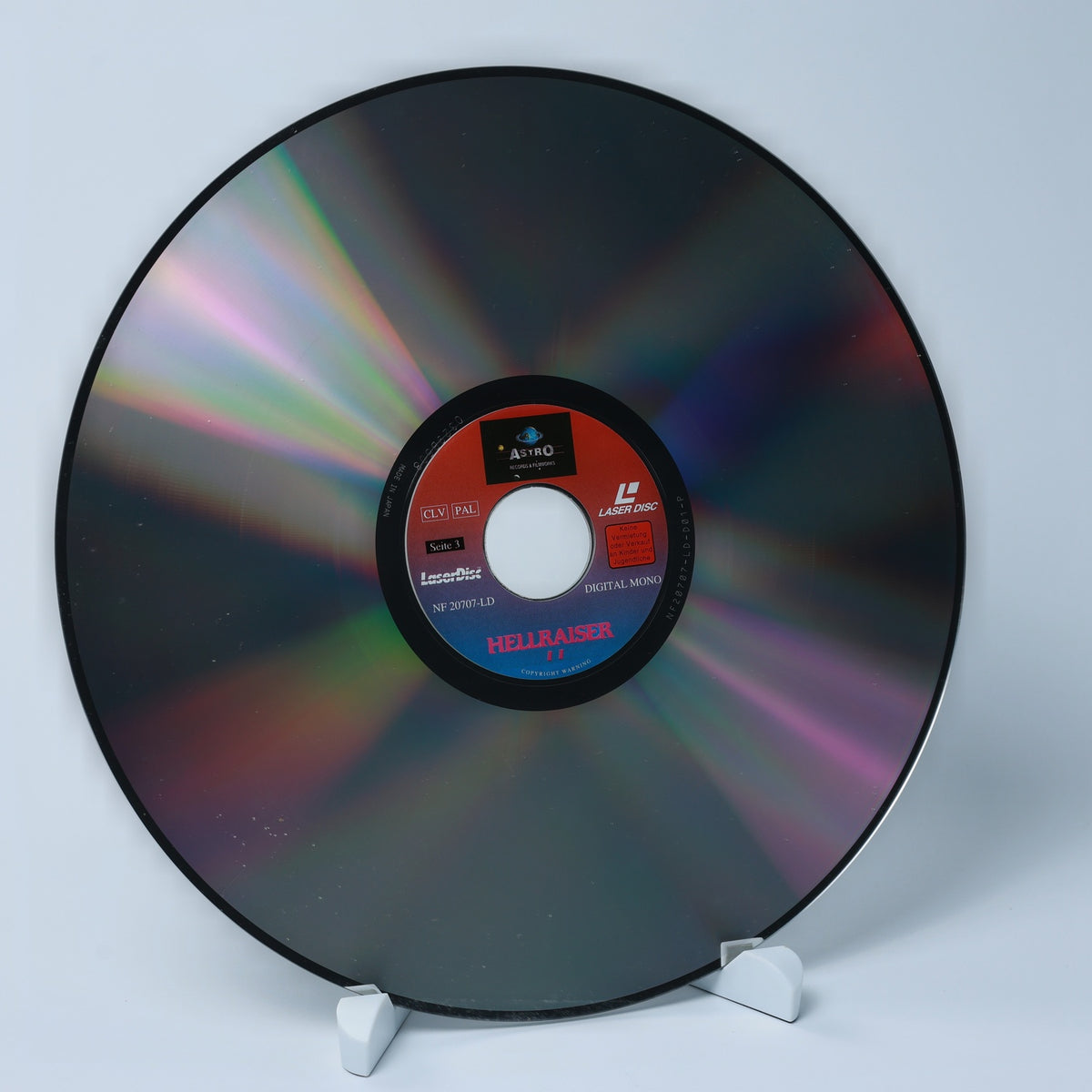 Hellraiser 1 & 2 - Limitierte Spezialedition - LaserDisc - Zustand Sehr Gut